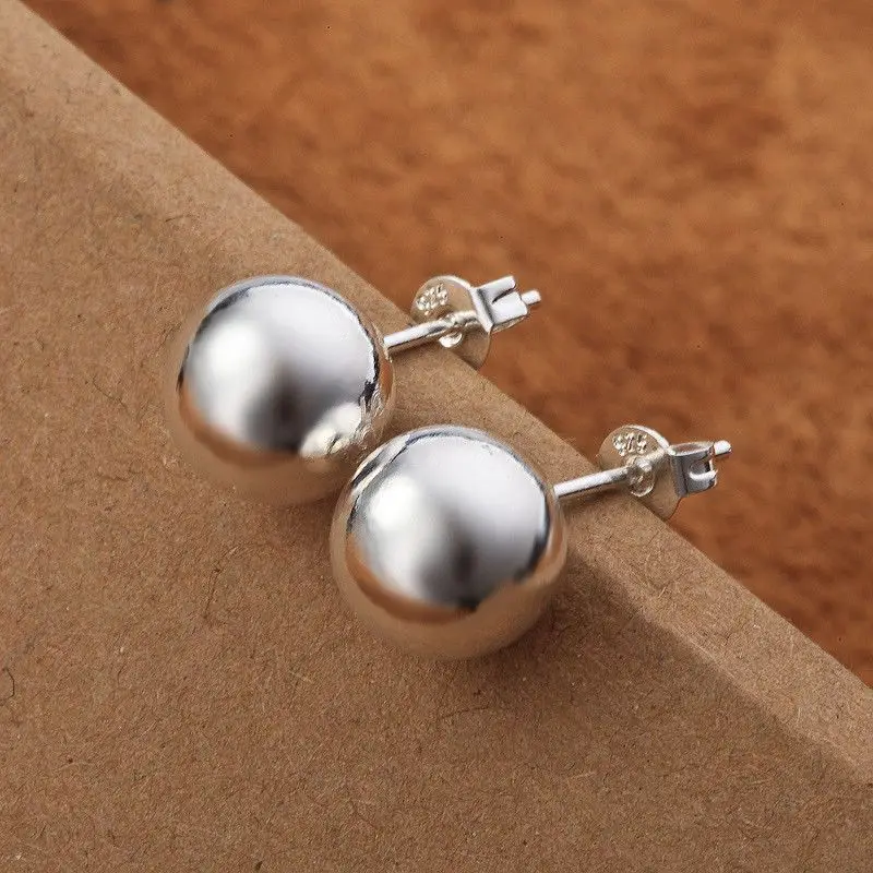 Street Fashion Earrings - Boucles d'oreilles classiques en argent Sterling