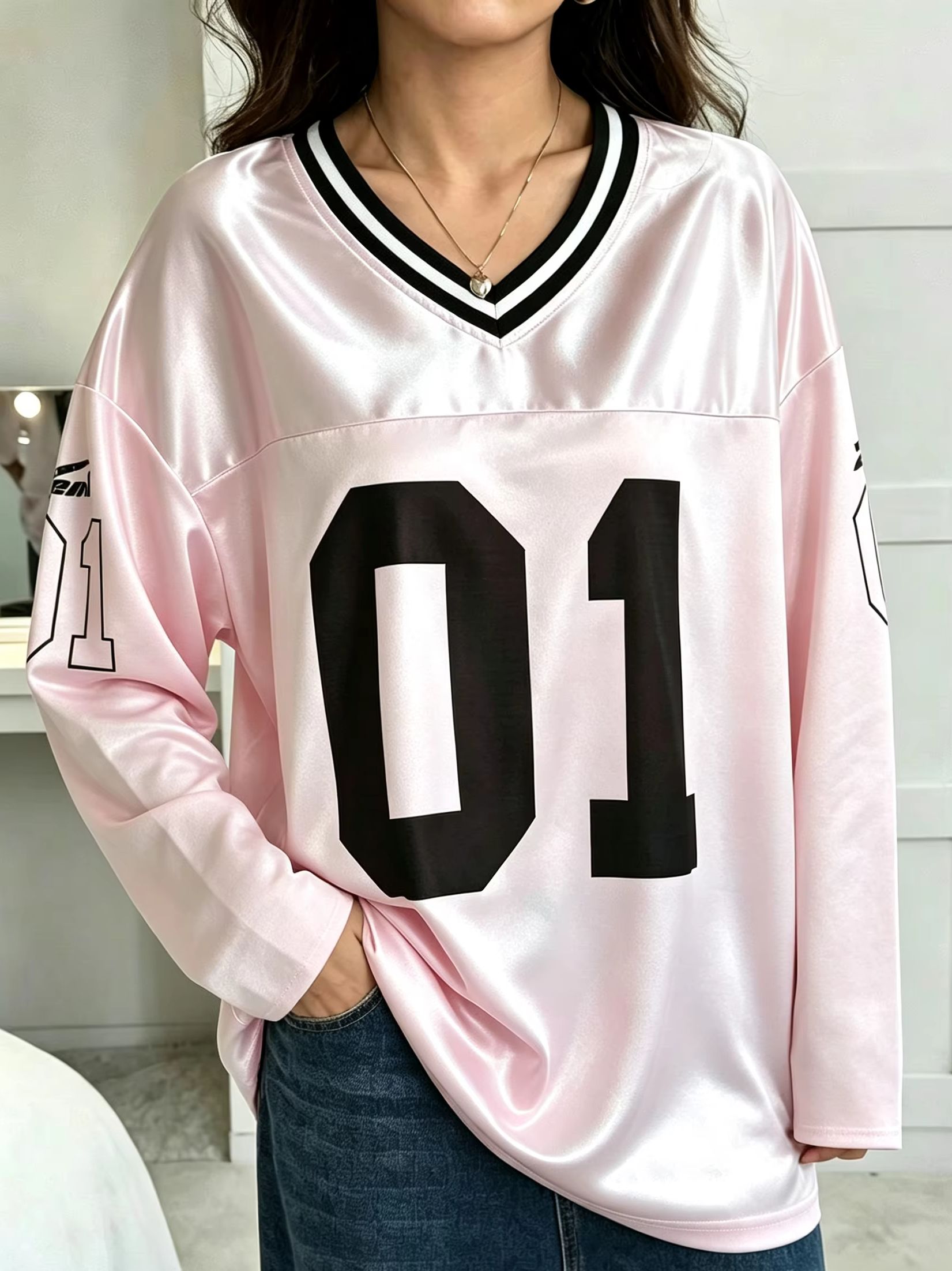 Fashion Streetwear - T-shirt à manches longues pour hommes