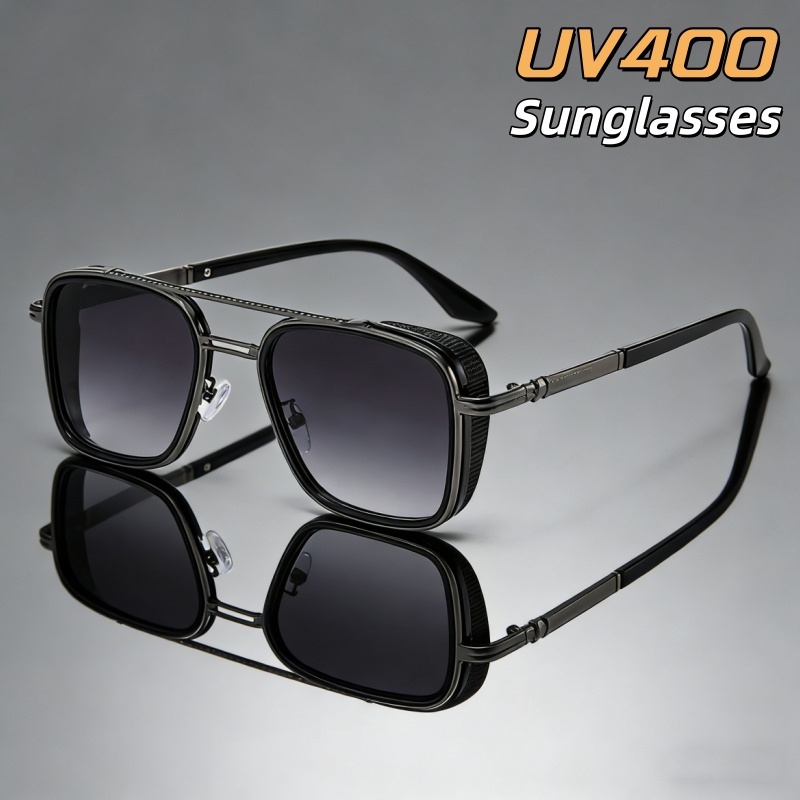 Street Fashion Photography - Lunettes de soleil rétro ovales pour