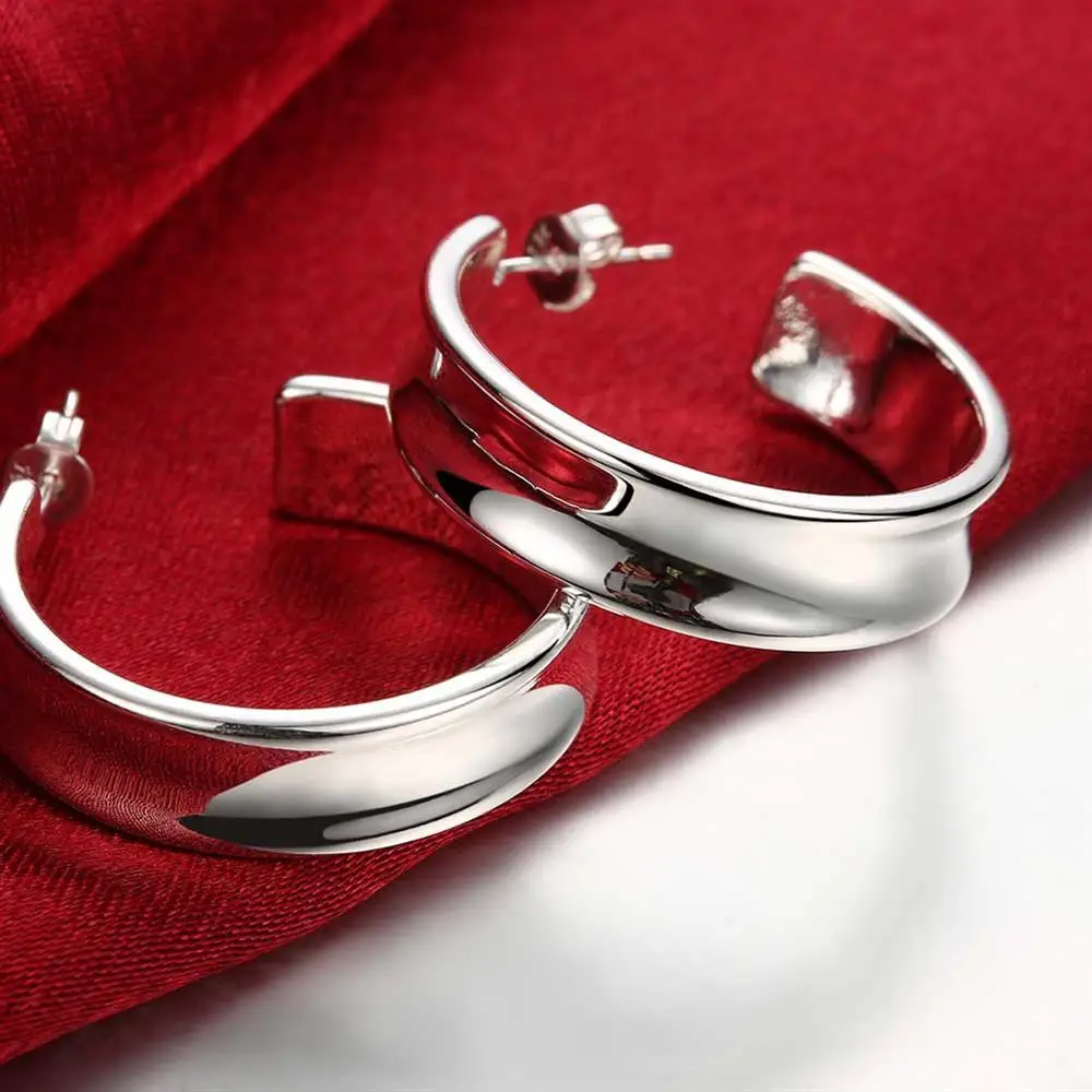 Street Fashion Earrings - Boucles d'oreilles en argent Sterling 925