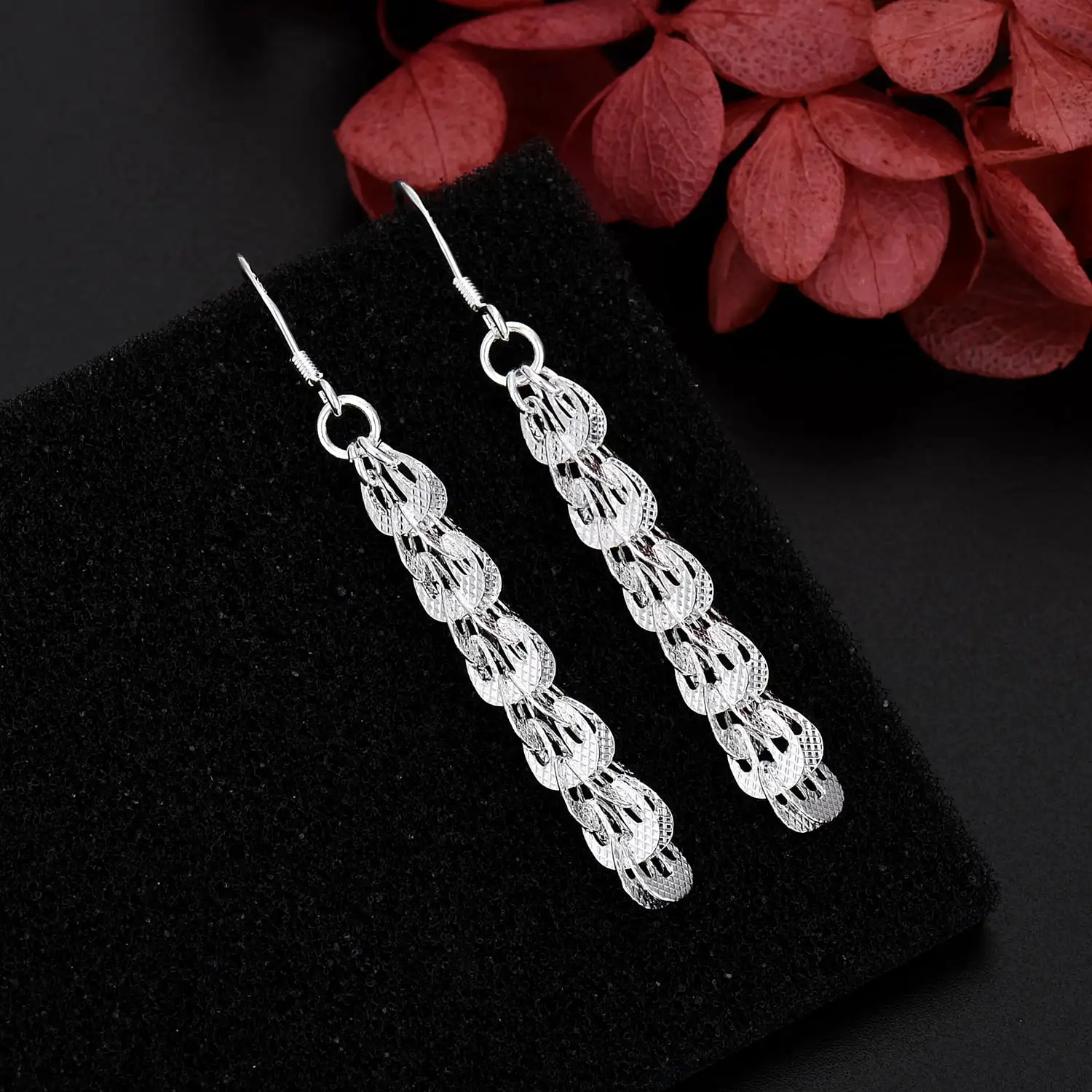 Street Fashion Earrings - Nouvelles boucles d'oreilles élégantes en argent