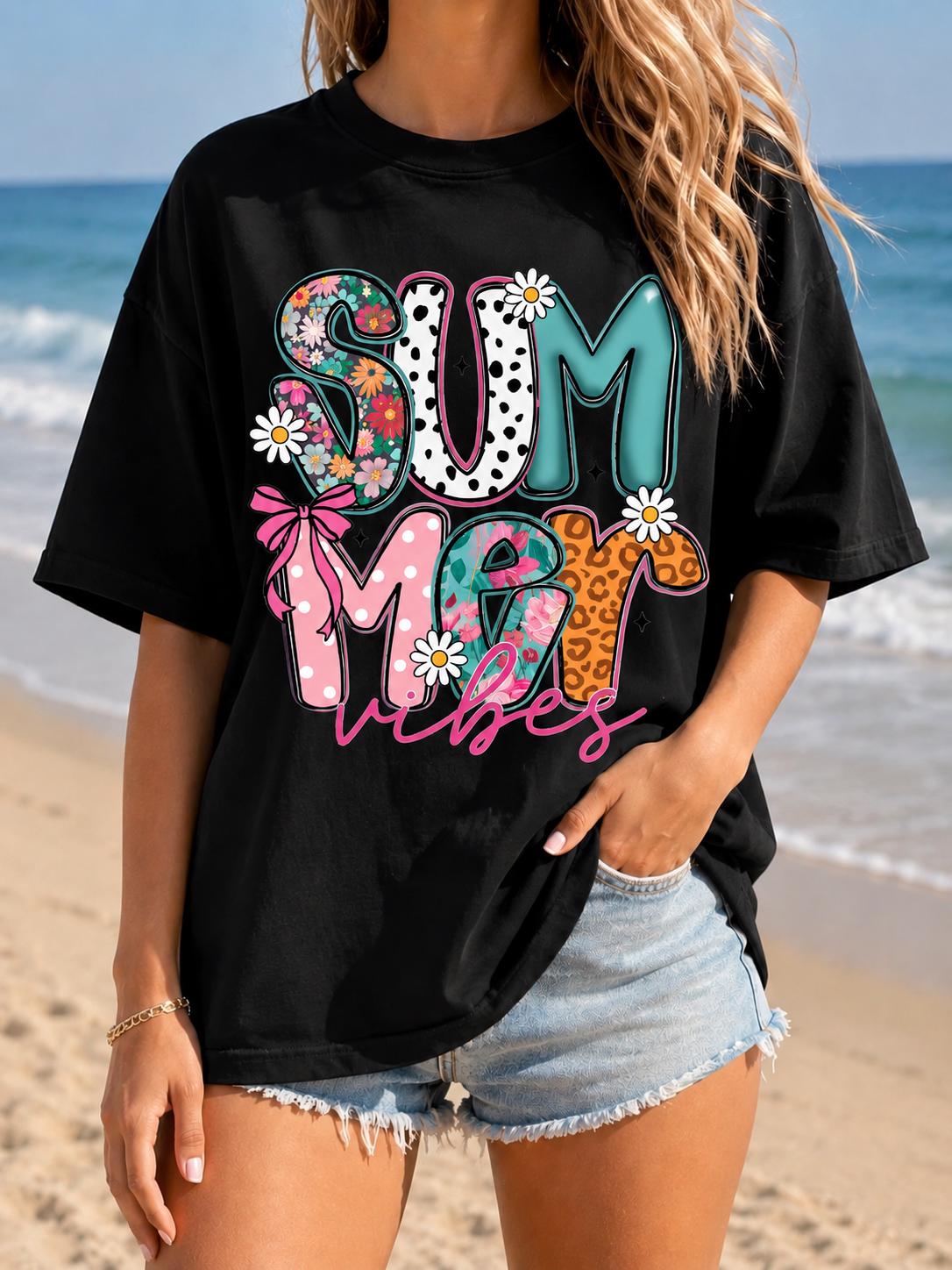 Street Fashion Vibes - T-shirt unisexe à col rond et
