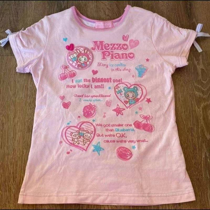 T-shirts vintage Kawaii mignon - Street Fashion Styles avis et prix