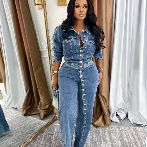 Ensemble en jean pour femme, 2 - Street Fashion Jeans Women avis et prix