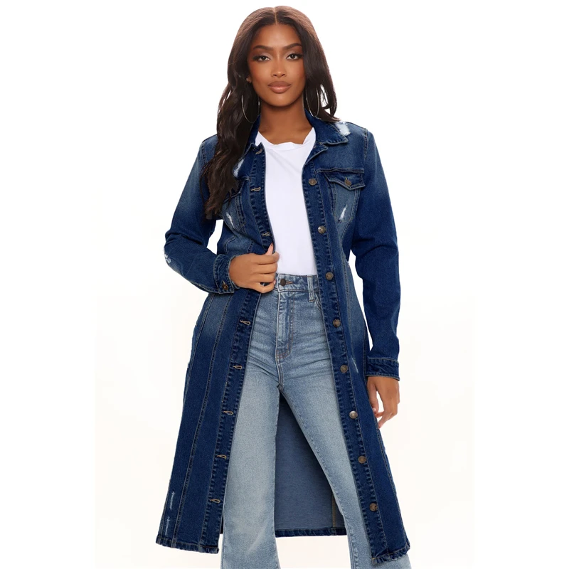 Nouveauté mode trou coton auto - Street Fashion Jeans Women avis et prix