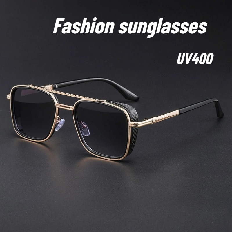 Lunettes de soleil rétro ovale - Street Fashion Photography avis et prix