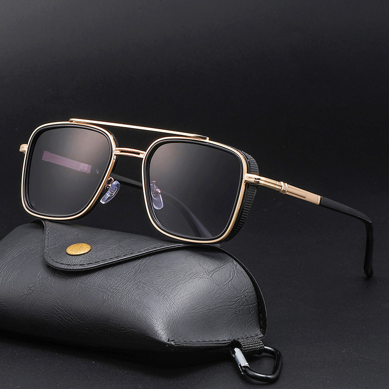 Lunettes de soleil rétro ovale - Street Fashion Photography avis et prix