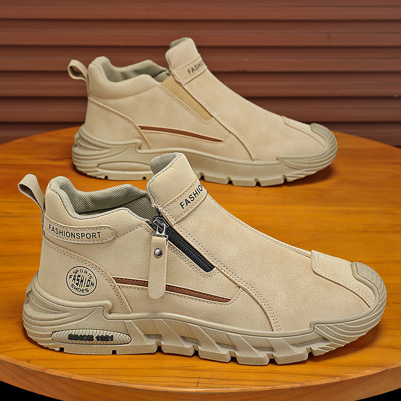 Bottes courtes décontractées p - Street Fashion Walk avis et prix