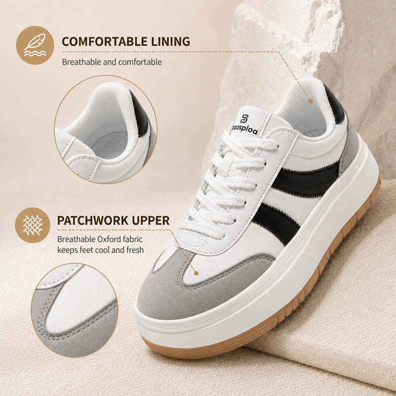 Baasploa – baskets à plateform - Street Fashion Walk avis et prix