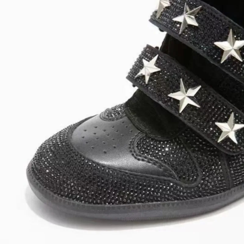Bottines à strass pour femmes, - Street Fashion Walk avis et prix