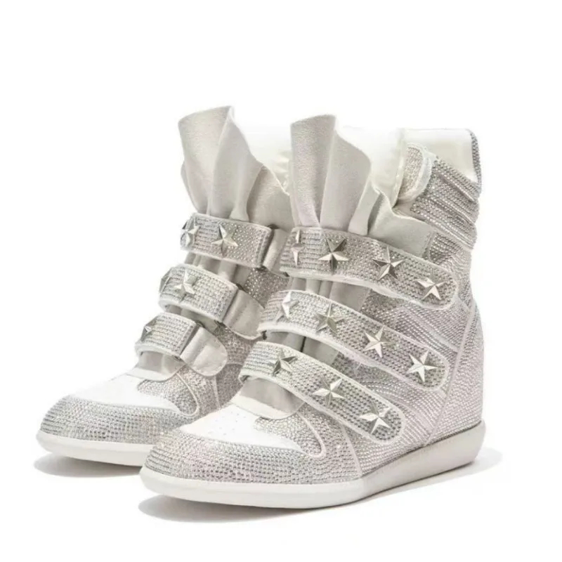 Bottines à strass pour femmes, - Street Fashion Walk avis et prix