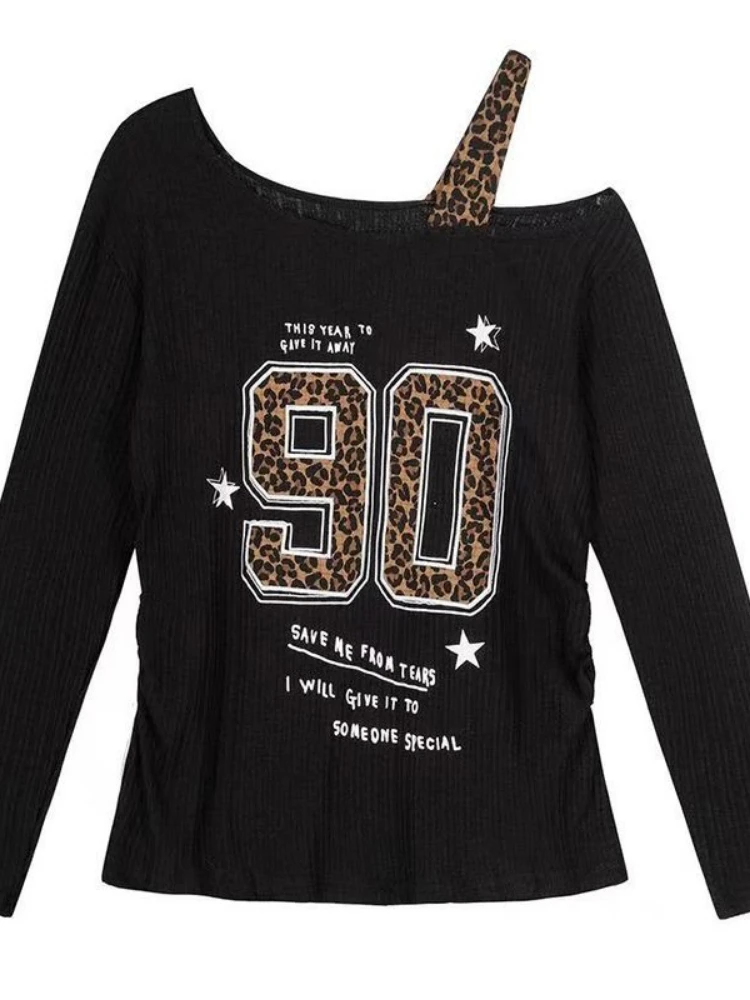 T-shirt Y2K patchwork imprimé  - Fashion Streetwear avis et prix