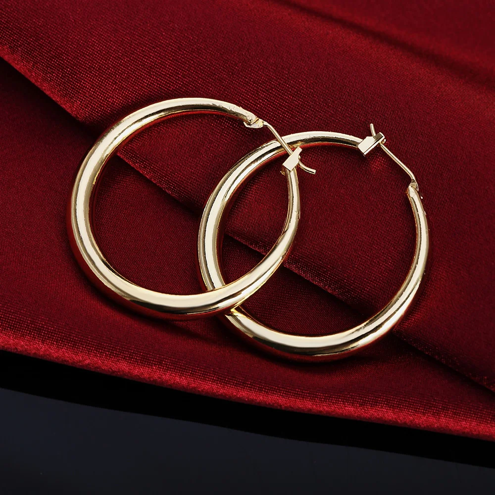Boucles d'oreilles rondes Y2k  - Street Fashion Earrings avis et prix