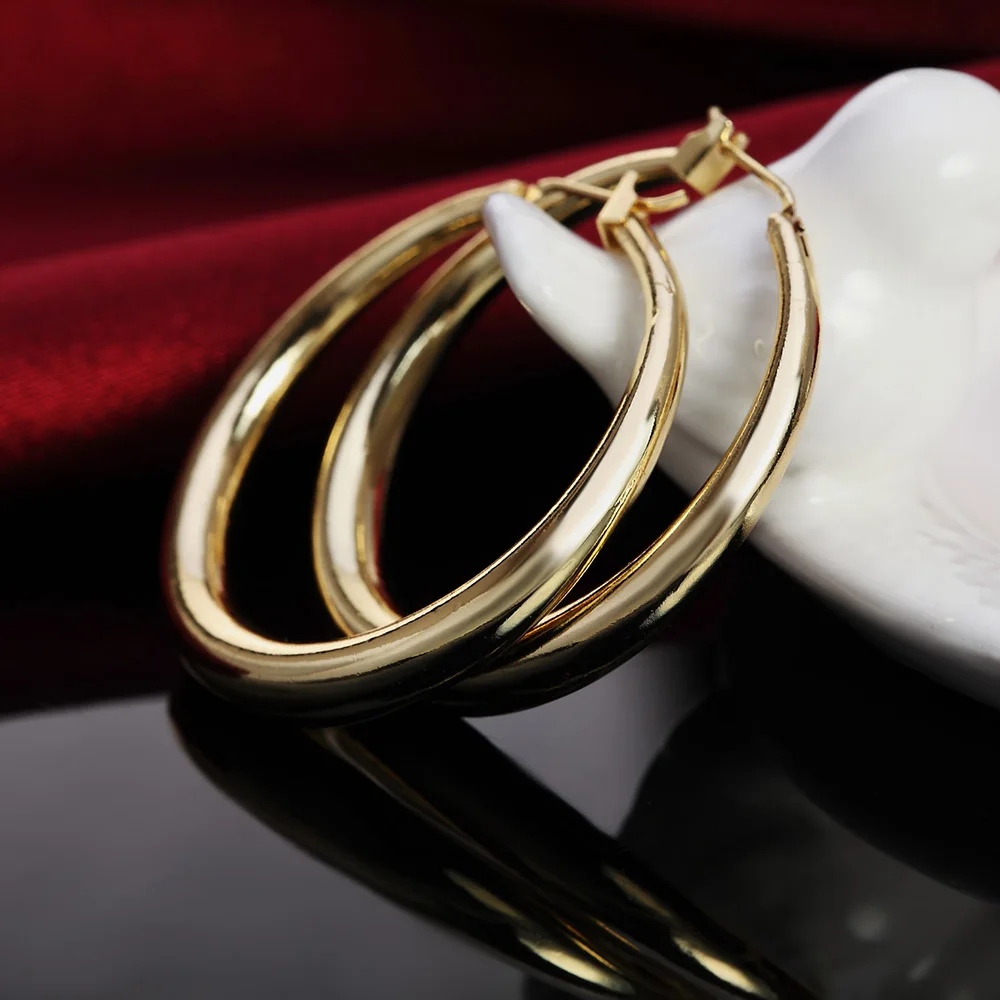 Boucles d'oreilles rondes Y2k  - Street Fashion Earrings avis et prix