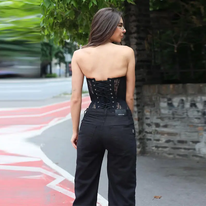 Hottie Top dentelle creux Sexy - Street Fashion Photography avis et prix
