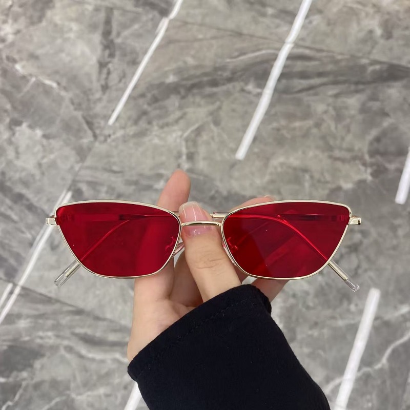 Lunettes de soleil en métal en - Street Fashion Photography avis et prix