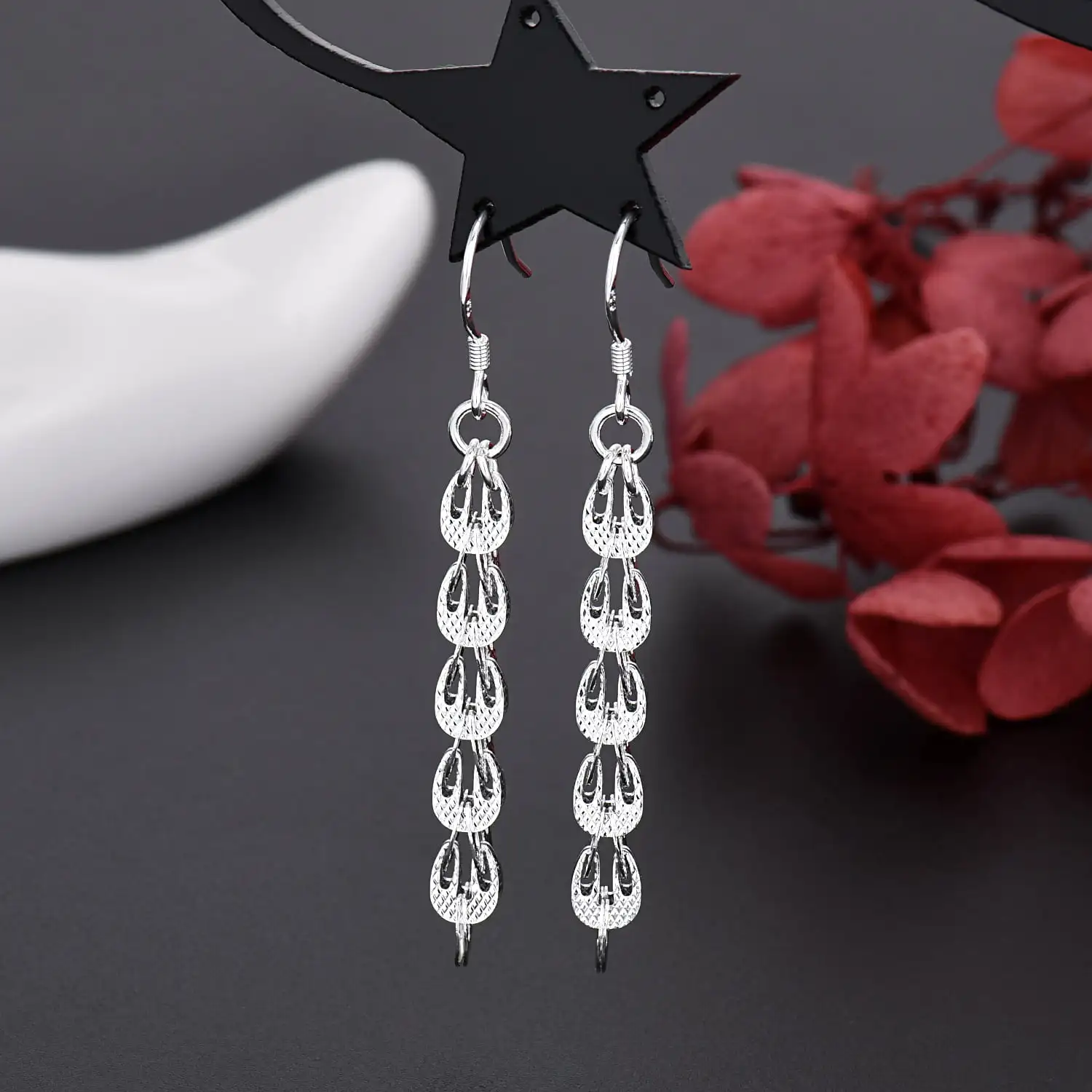 Nouvelles boucles d'oreilles é - Street Fashion Earrings avis et prix
