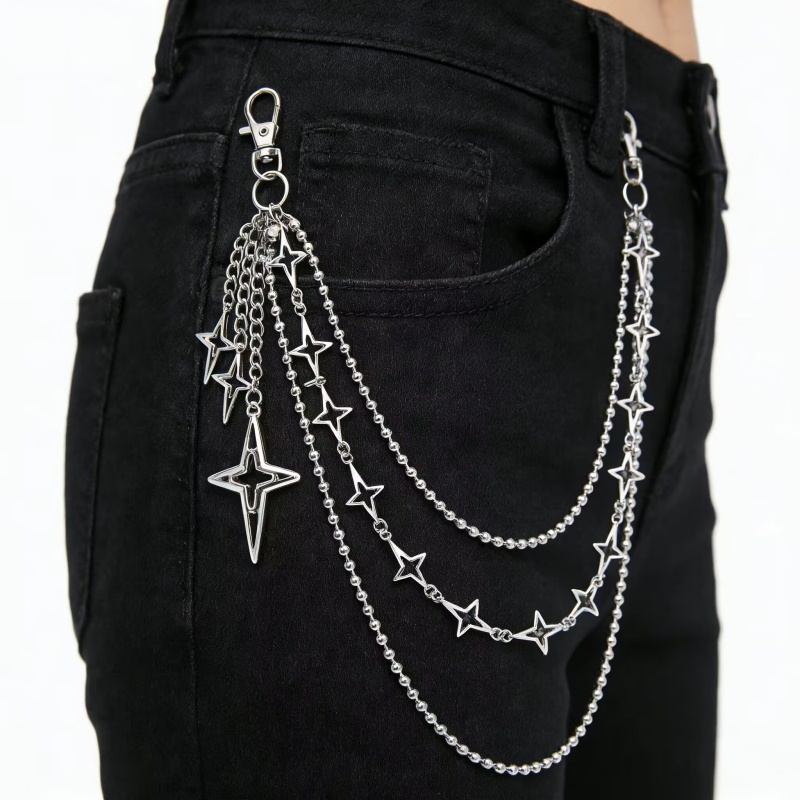 Chaîne de taille multicouche t - Street Fashion Jeans Women avis et prix